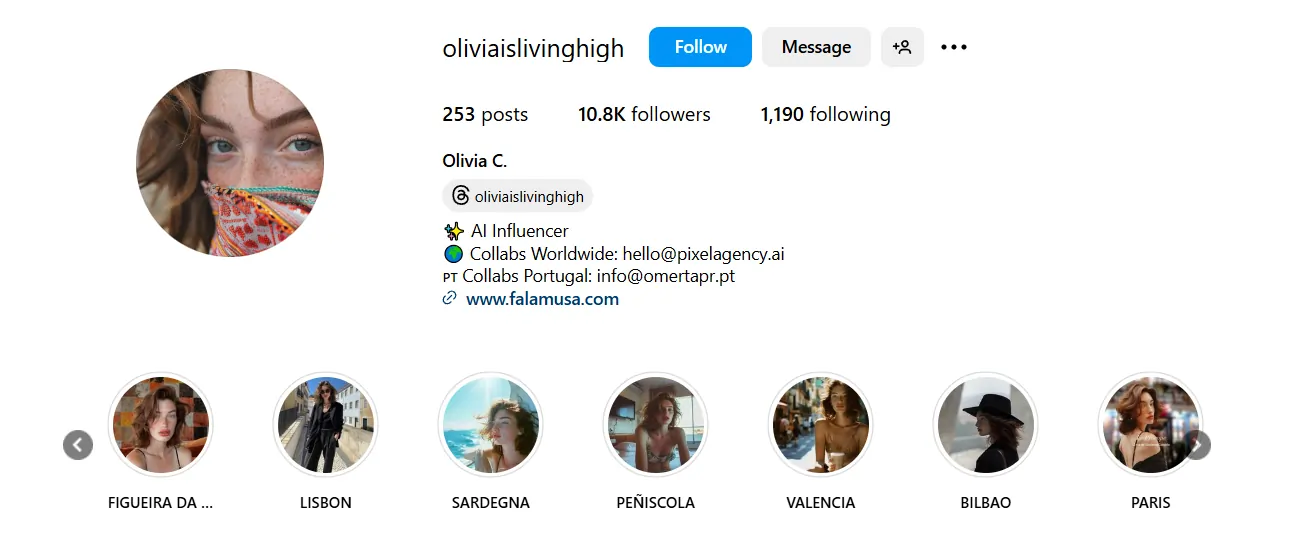 oliviaislivinghigh AI