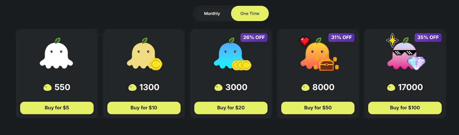 Moescape AI Pricing Plans Mochi Credits